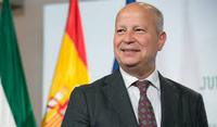 Javier Imbroda en rueda de prensa - Junta de Andalucía