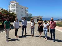 Visita de la diputada Estefanía Palop a Nerja