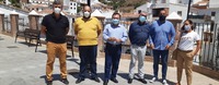Miguel Ángel Heredia visita El Borge