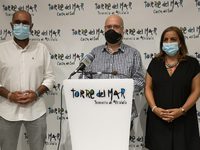 García, Atencia y Zapata presentar el proyecto de un nuevo plan de asfaltado para varios puntos del municipio