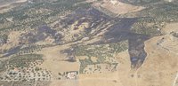 Superficie quemada en Alcaucín - INFOCA