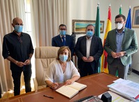 Moreno Ferrer y Sandra García avanzan en el impulso de proyectos clave para Vélez-Málaga