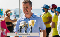 El concejal de Medio Ambiente de Nerja, Javier Rodríguez, critica una nueva denuncia falsa de GENA