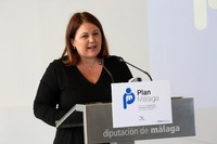 Natacha Rivas presenta la convocatoria de subvenciones en la Axarquía
