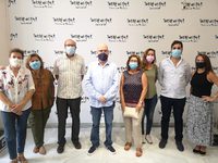 Torre del Mar coordina con ACTEA, AFADAX y Valeriana sedes y horarios de reunión en prevención de la COVID-19