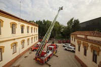 El Consorcio de Bomberos invierte dos millones de euros en 25 nuevos vehículos entre la que se encuentra una autoescala de 32 metros