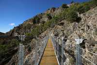 Canillas de Aceituno, referente de la Gran Senda de Málaga con la apertura del puente y las pasarelas de El Saltillo