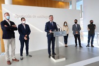 Juan Carlos Maldonado da los detalles de los programas formativos que ofrece Diputación de Málaga