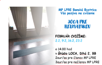 Cvičenie jógy vo februári