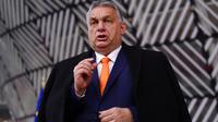 Orbán Viktor az EU-csúcson, 2020.12.10. - Szerzői jogok John Thys/AP