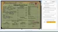 egy rab személyi lapja, Auschwitz Arolsen Archives