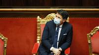 Giuseppe Conte néhány nappal ezelőtt (illusztráció) - Szerzői jogok fotó: Yara Nardi/AP