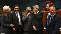 Gernot Blümel osztrák pénzügyminiszter az Eurogroup találkozóján 2020 januárjában (illusztráció) - Szerzői jogok Francisco Seco/AP