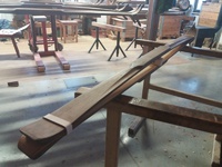Care and maintenance of wooden skis, sleds and other equipment