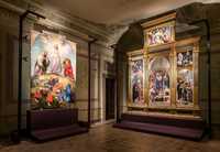 Sala Trasfigurazioni con i capolavori di Lorenzo Lotto