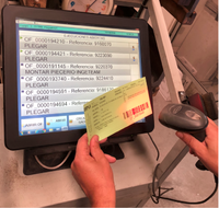 Sistema de gestión con lector de código de barras