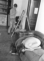 KV:s Konstskola, Kanaltorget, Göteborg 1970. Foto: Torsten Jurell