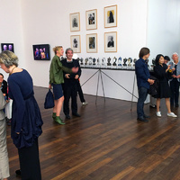 Bill Viola, Arnulf Rainer, Torsten Jurell. Konstnärerna Irmel Droese och Leiko Ikemura