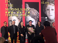 Prof. Wang Chunchen. Swedish Culture Council in China, Mathias Lafolie, Ambassador Anna Lindstedt, Torsten Jurell, Prof. Su Xinping