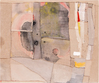 Message (Ban Zheng) 4. Mixed media, stitching/embroidery on canvas. 100 x 120 cm. 2009. 消息(办证)4, 混合媒体,缝纫/布上绣花, 100 x 120 cm, 2009