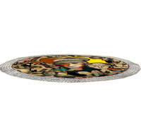 a digital working plan for the porcelain mosaic roundel