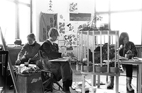 KV:s Konstskola, Kanaltorget, Göteborg 1969. Foto: Torsten Jurell