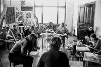 KV:s Konstskola, Kanaltorget, Göteborg 1969. Foto: Torsten Jurell