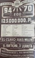 Publicidad de Cifesa en la revista 'Celuloide', con algunos de sus datos y éxitos.