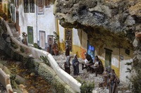 Belén ganador de la categoría "Exhibición Popular", Cantalejo