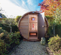 SAUNA INFRAROUGE BARREL 3 places SPA MARIN CECILE ARNOUX