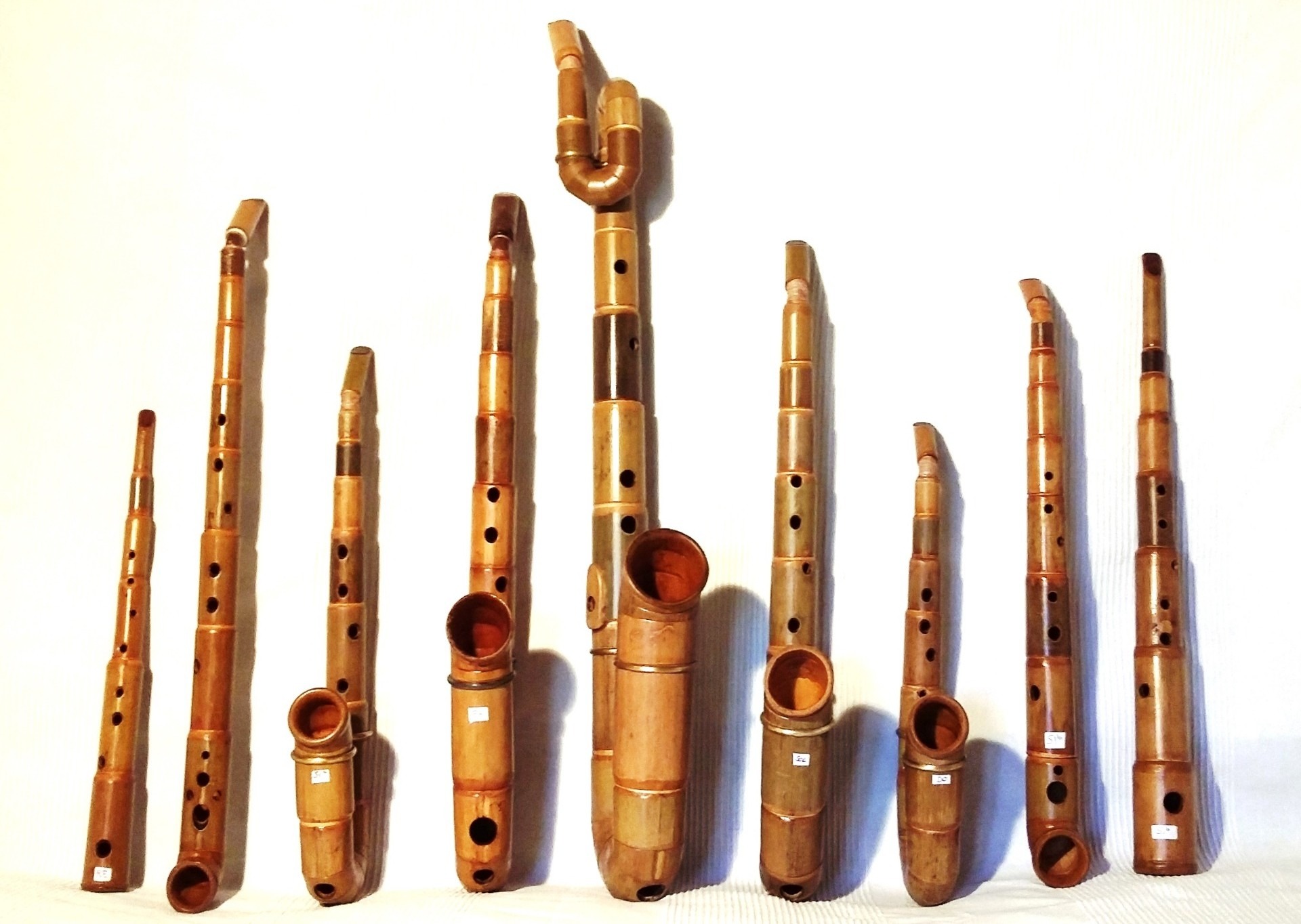 Bamboo saxophones in Italy (Florence) Bambussaxophonen in Italien