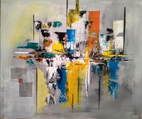 Nº 65 - Acrílico sobre lienzo de 60x50 VENDIDO