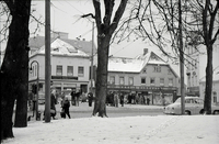 På dette stedet kunne det blitt en flott markedsplass. Foto: Stavanger Byarkiv.
