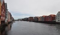 Nidelven i Trondheim. Foto: Erling Jensen