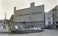 Stavanger kommunale kjøleanlegg. Bildet ble tatt i 1939. Foto: Gard Paulsens arkiv/Stavanger Byarkiv.