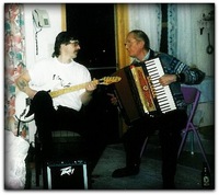 Erling Jensen og Bjørn Helge Johnsen i begynnelsen av 1990-årene.