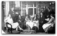 Hjemme hos Theodor Dahl. Foto: Utlånt av Rune Theodor Dahl.