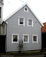 Borghammers barndomshjem, Risbakken 9. Foto: Erling Jensen.