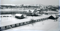 Reperbanen ved innløpet til Hillevågsvatnet. Foto: Stavanger Byarkiv.