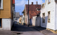 Bakgata. Foto: Stavanger byarkiv.