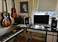 Mitt hjemmestudio.