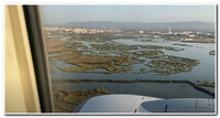 Anflug auf Faro