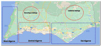 Die Regionen der Algarve