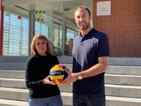 Cristina Marín, General Manager of BIWPA, and Yannick Rolland, Director of Watko