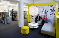 sosial sone ved bibliotek
