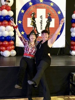 Monika & Andika an der SCWDA Party in 2019
