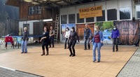 Neuer 50 qm Tanzboden ohne Ränder verlegt (50qm)