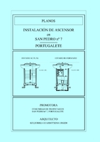 Portada del proyecto de ascensor en Portugalete