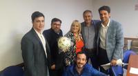 Junto a diputados integrantes de la Comisión de Deportes del Congreso Nacional