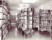Knihovna v roce 1976: Oddělení pro dospělé